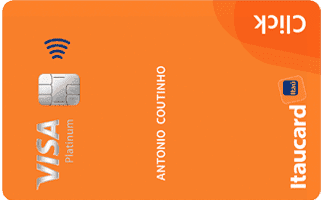 Convite para o Cartão Itaucard Click