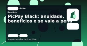 PicPay Black: anuidade, benefícios e se vale a pena