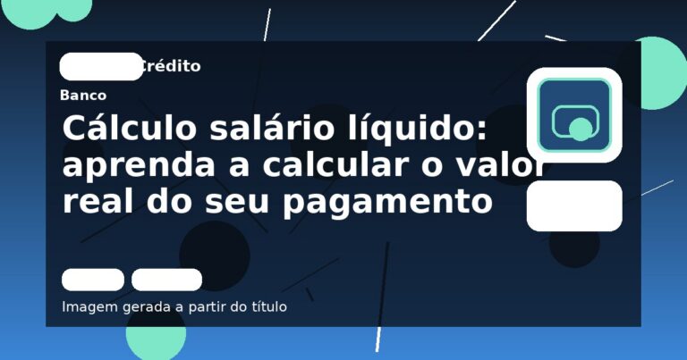 Cálculo salário líquido: aprenda a calcular o valor real do seu pagamento