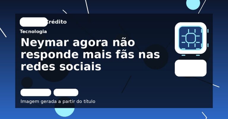 Neymar agora não responde mais fãs nas redes sociais