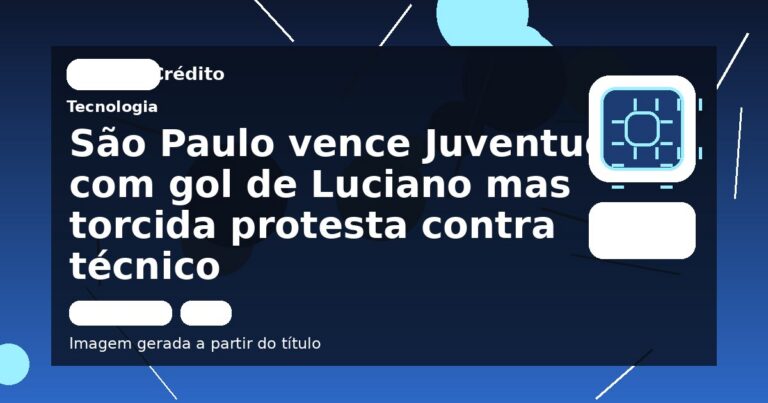 São Paulo vence Juventude com gol de Luciano mas torcida protesta contra técnico