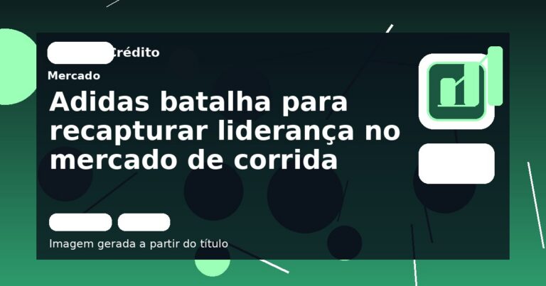 Adidas batalha para recapturar liderança no mercado de corrida
