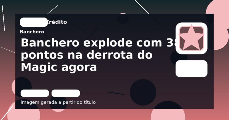 Banchero explode com 38 pontos na derrota do Magic agora