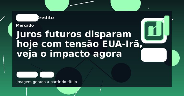 Juros futuros disparam hoje com tensão EUA-Irã, veja o impacto agora