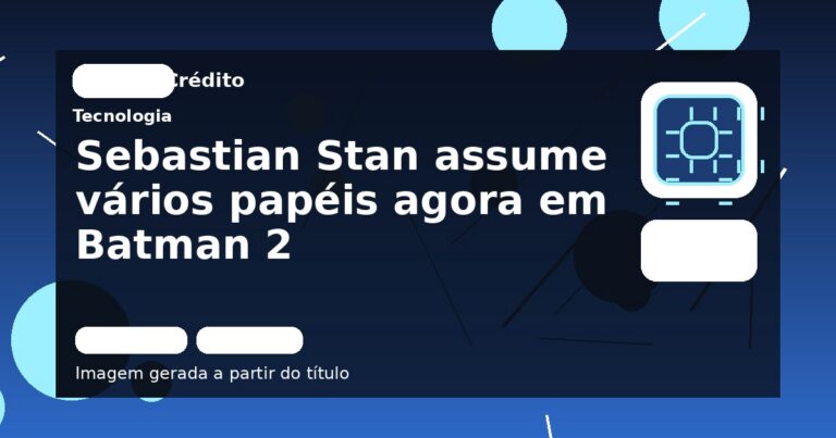 Sebastian Stan assume vários papéis agora em Batman 2