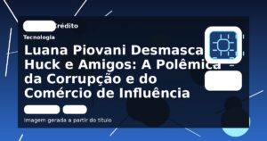 Luana Piovani Desmascara Huck e Amigos: A Polêmica da Corrupção e do Comércio de Influência