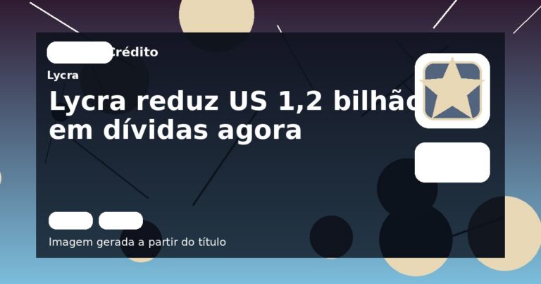 Lycra reduz US 1,2 bilhão em dívidas agora