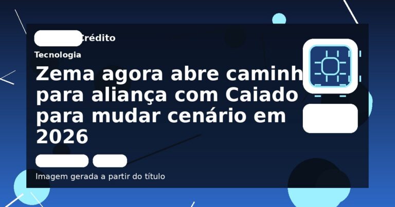 Zema agora abre caminho para aliança com Caiado para mudar cenário em 2026