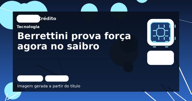 Berrettini prova força agora no saibro