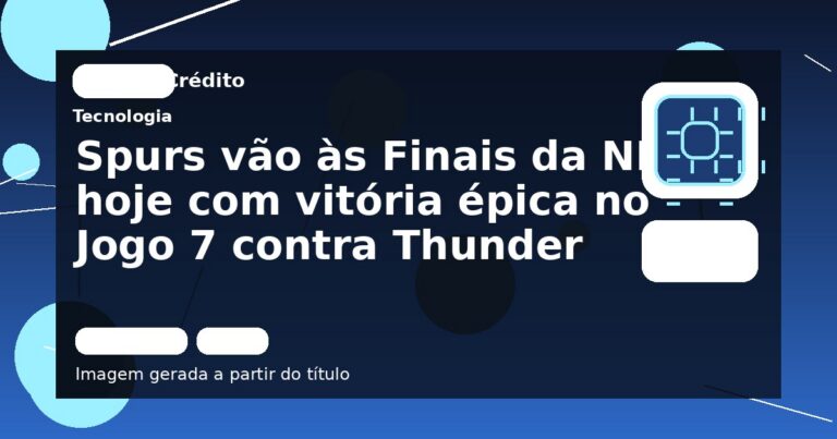 Spurs vão às Finais da NBA hoje com vitória épica no Jogo 7 contra Thunder