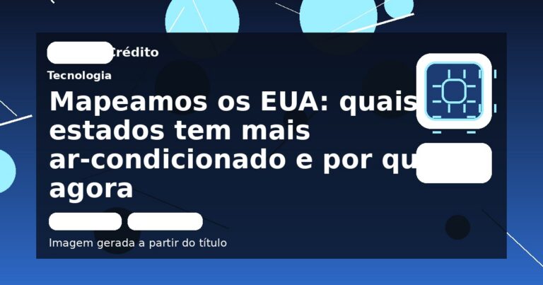 Mapeamos os EUA: quais estados tem mais ar-condicionado e por quê, agora