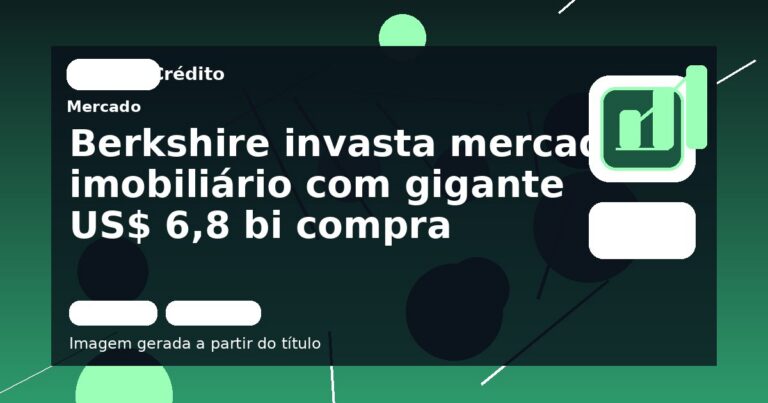 Berkshire invasta mercado imobiliário com gigante US$ 6,8 bi compra