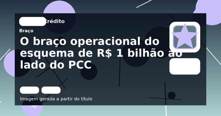 O braço operacional do esquema de R$ 1 bilhão ao lado do PCC