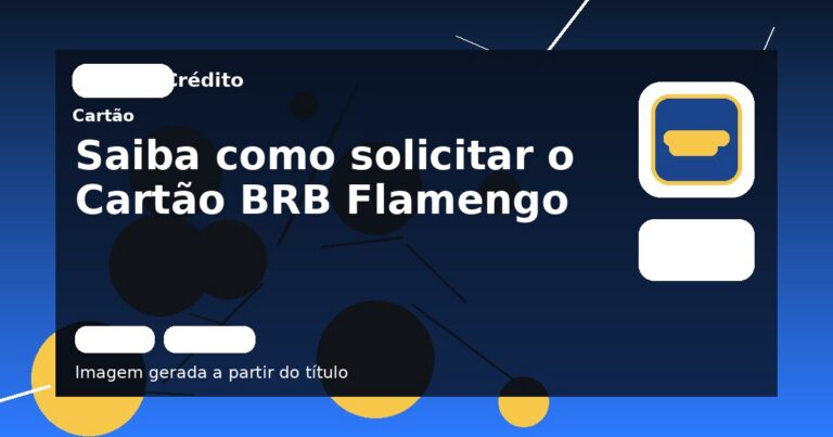 Saiba como solicitar o Cartão BRB Flamengo